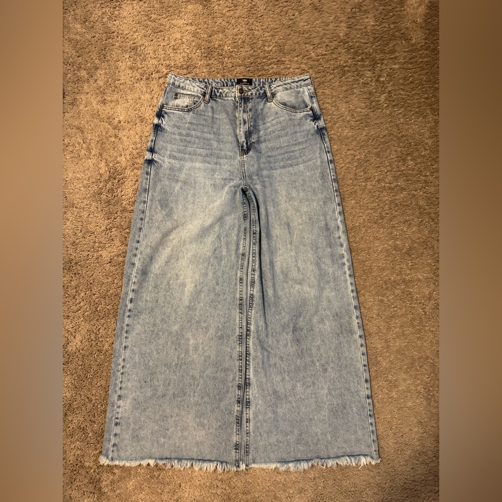 Dressed in LALA Light Blue Flare Jeans